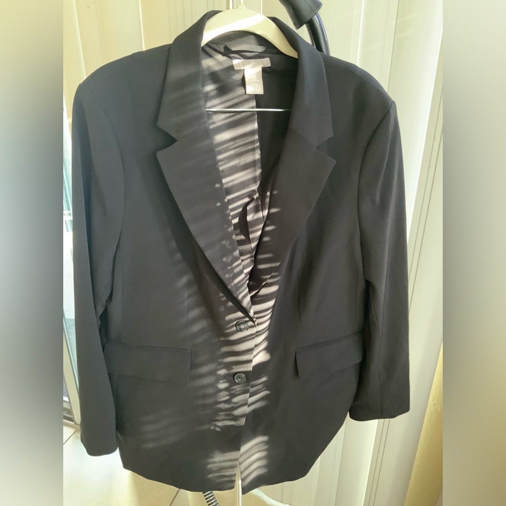 H&M Black Tailored Blazer
